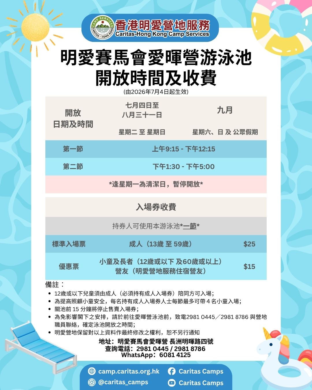 7.4 泳池正式重啟 Rule
